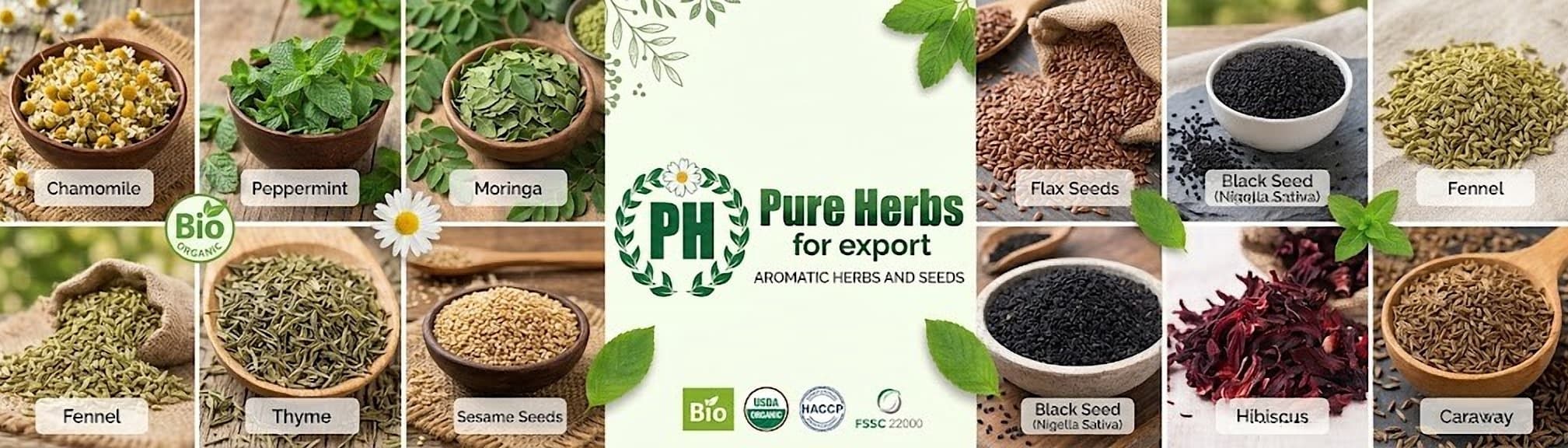 Pure Herbs for export